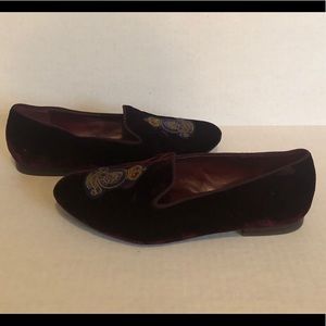 Ralph Lauren Crushed Velvet Loafer